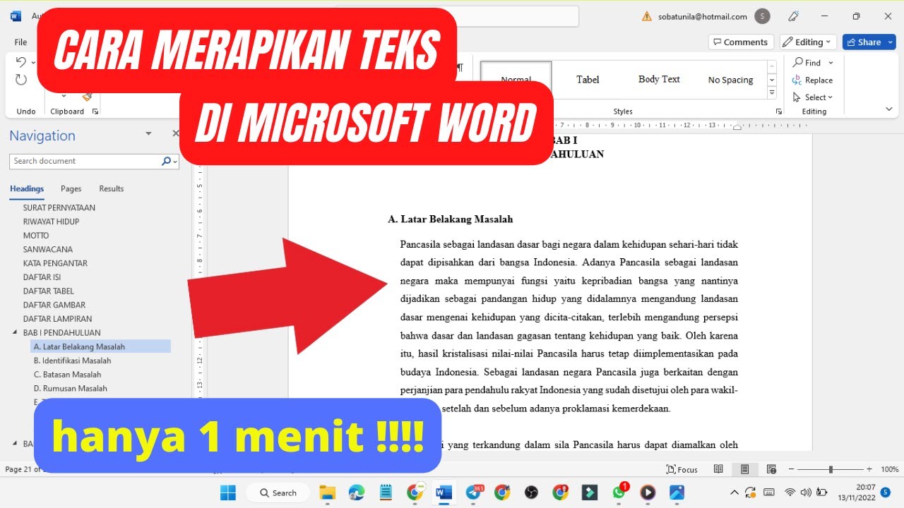 Merapikan Tulisan Word 2010 ke 2007 Merapikan Tulisan Word 2010 ke 2007
