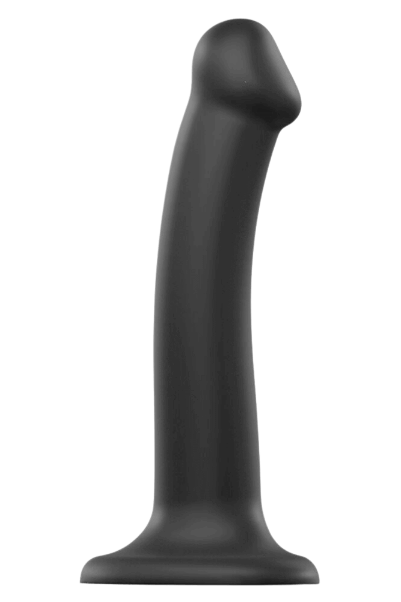 flexibler Dildo schwarz – Ø 3,3cm | 18cm