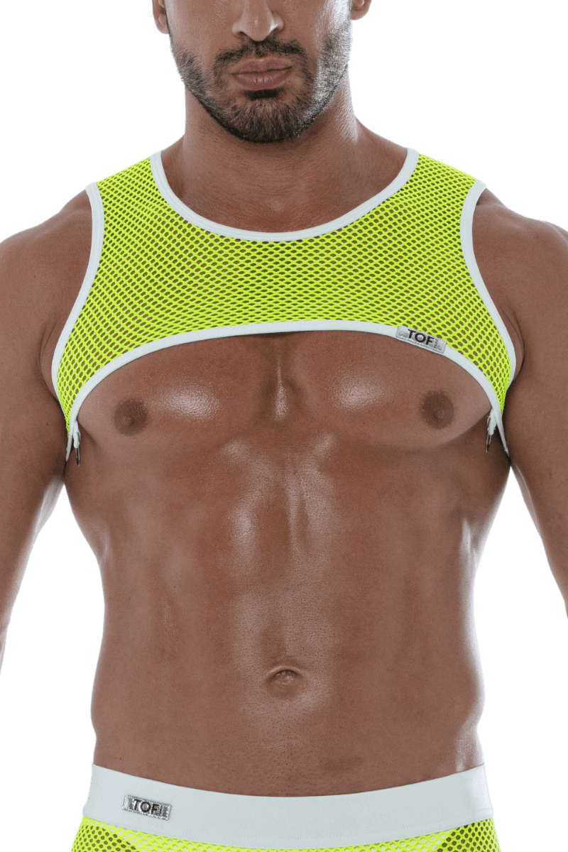 Schulter-Harness neongelb