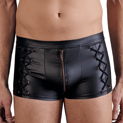 Pants in schwarz mit Schnürung Pants in schwarz mit Schnürung