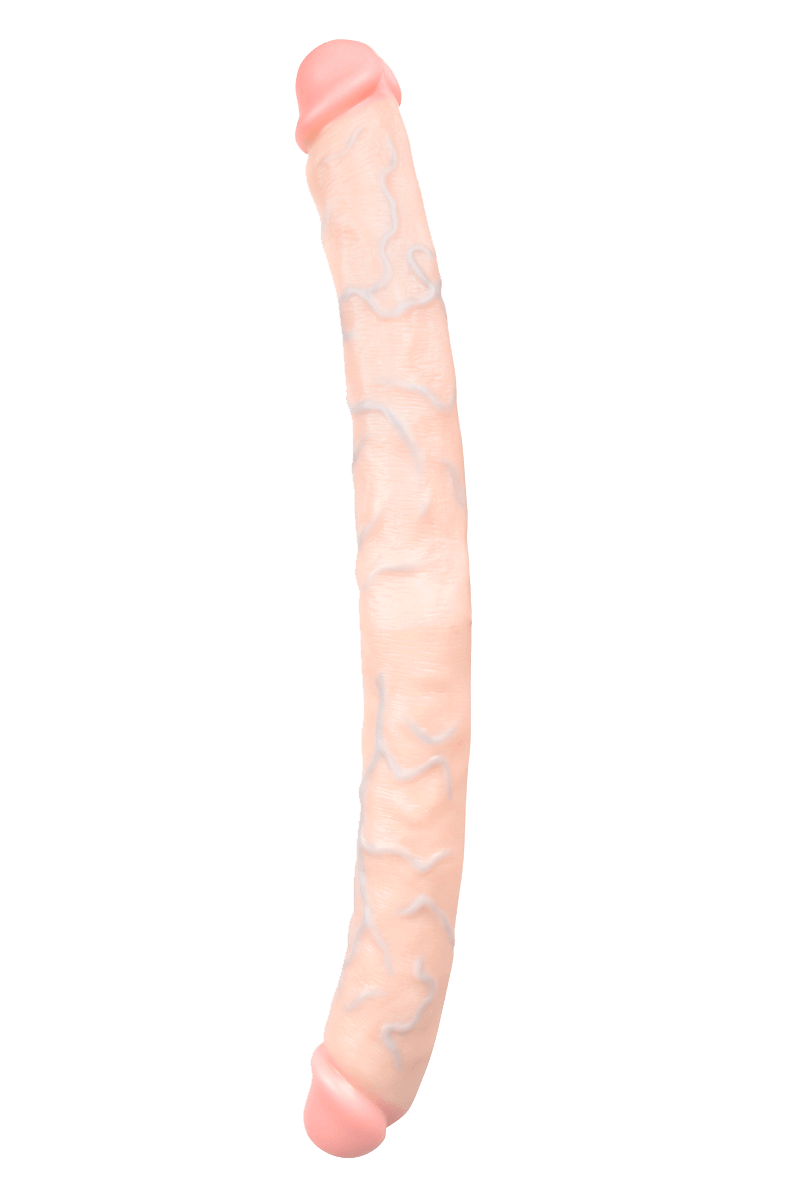 XXL Doppeldildo hautfarbe – Ø 5cm | 50cm
