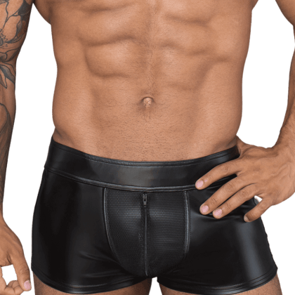 Shorts aus Wetlook und Netz Shorts aus Wetlook und Netz