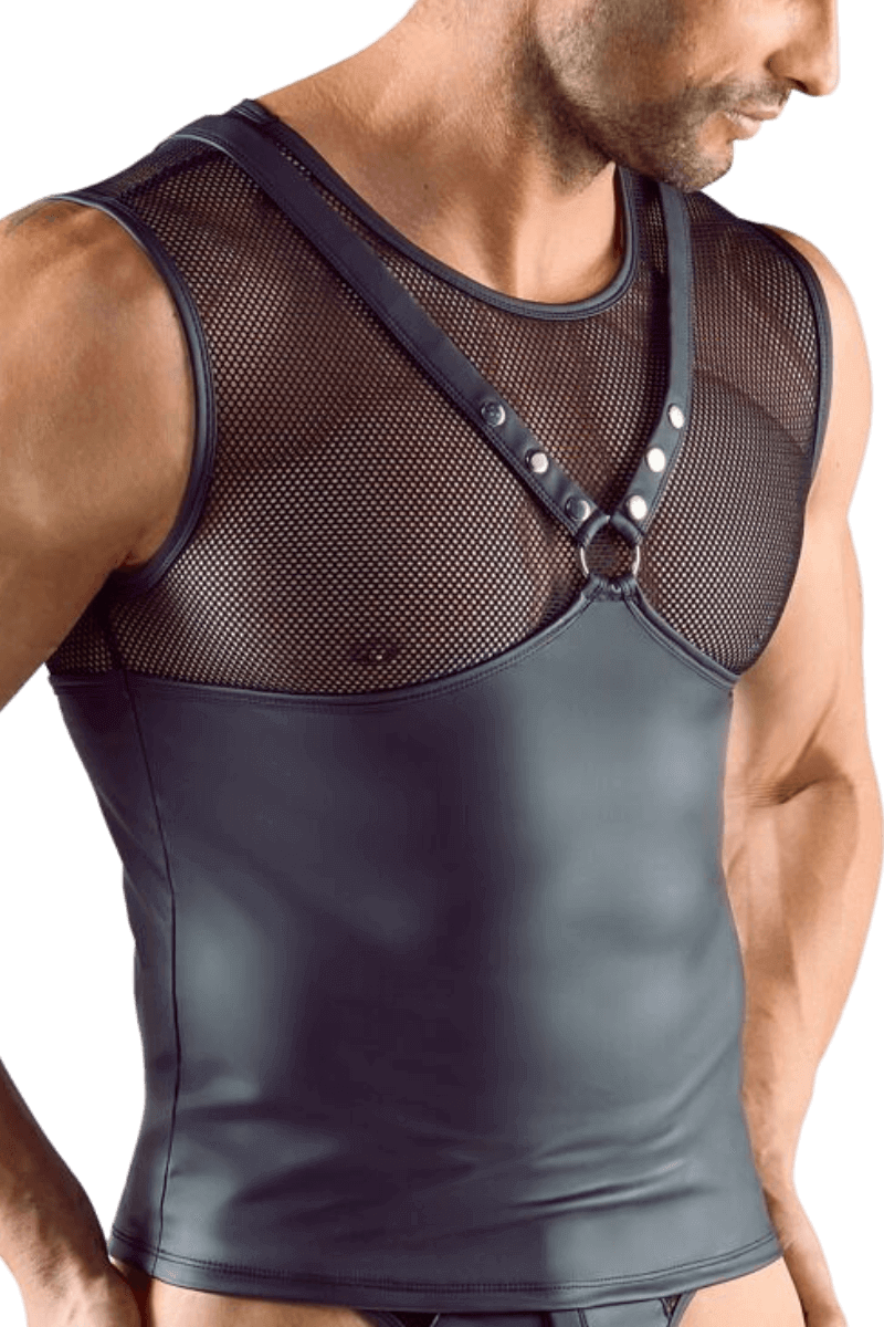 Shirt im Brustharness-Style