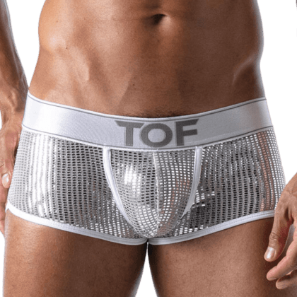 Herren Boxershorts weiß silber Herren Boxershorts weiß silber