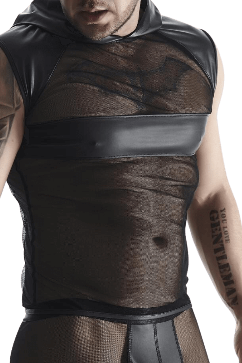 Wetlook Netz Kapuzenshirt