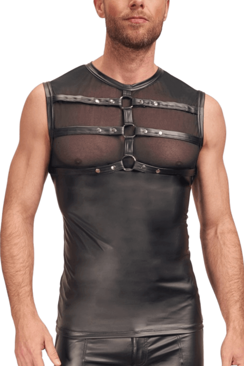 Wetlook Top mit Riemen