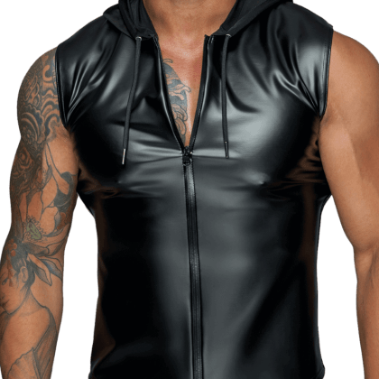 Kapuzenshirt in schwarz Kapuzenshirt in schwarz