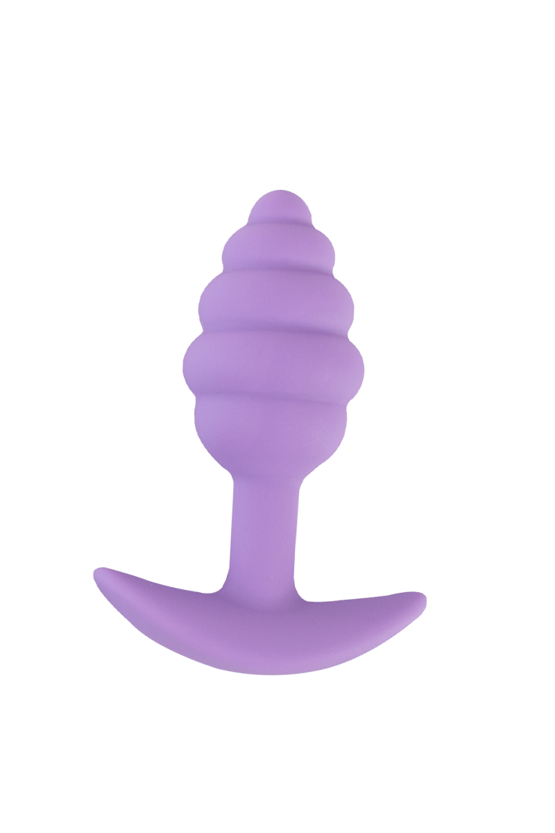 Mini Butt Plug lila – L: 7,5cm Ø: max. 2,8 cm