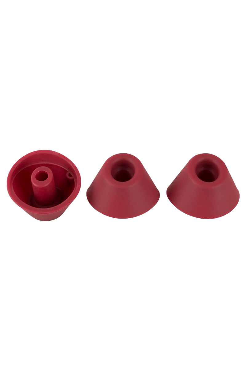 3er Pack Ersatzkappen für Womanizer® Duo – rot