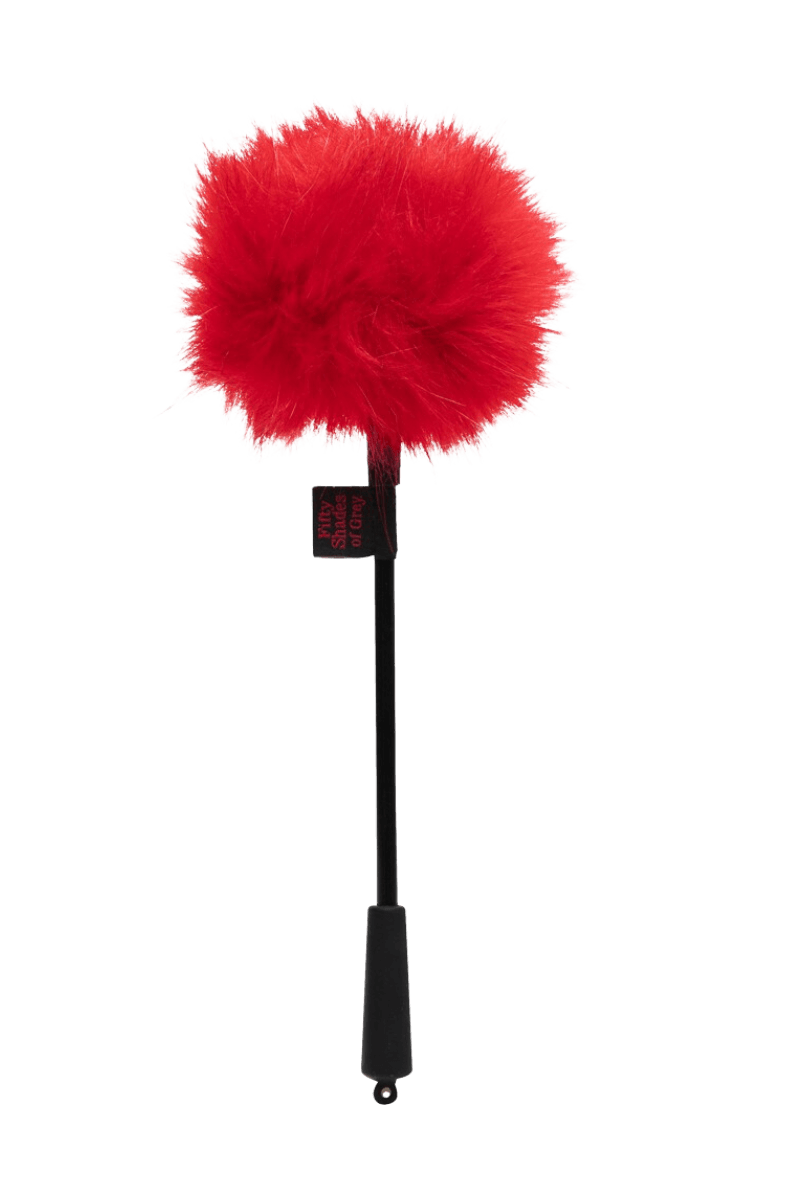 Fifty Shades of Grey – Federkitzler schwarz rot