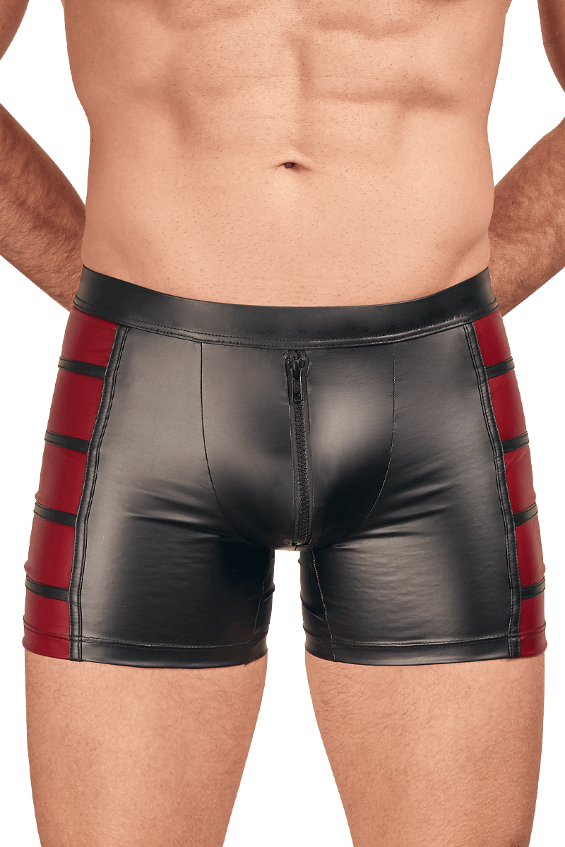 Pants in schwarz rot