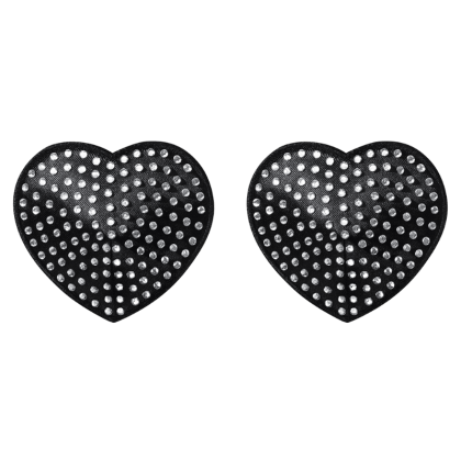 Nippel Pasties Herz mit Strass Nippel Pasties Herz mit Strass