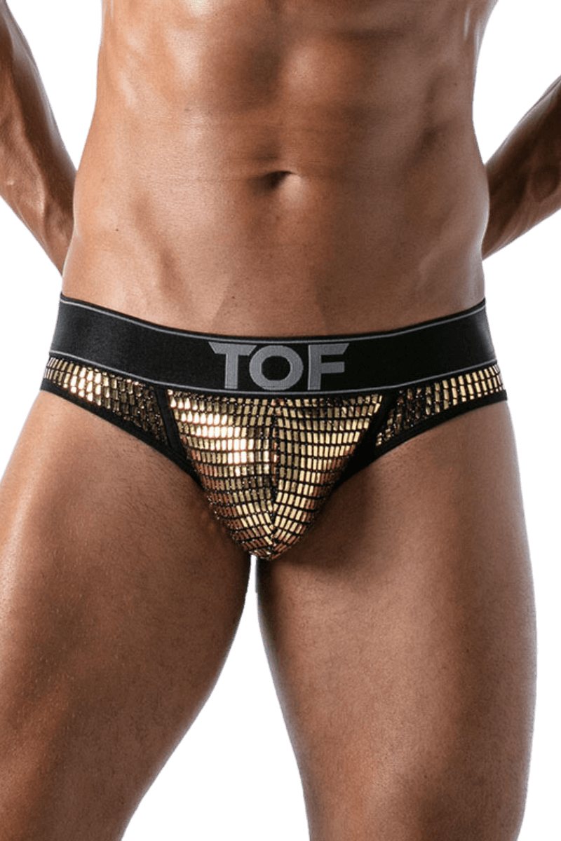 Jockbrief schwarz gold