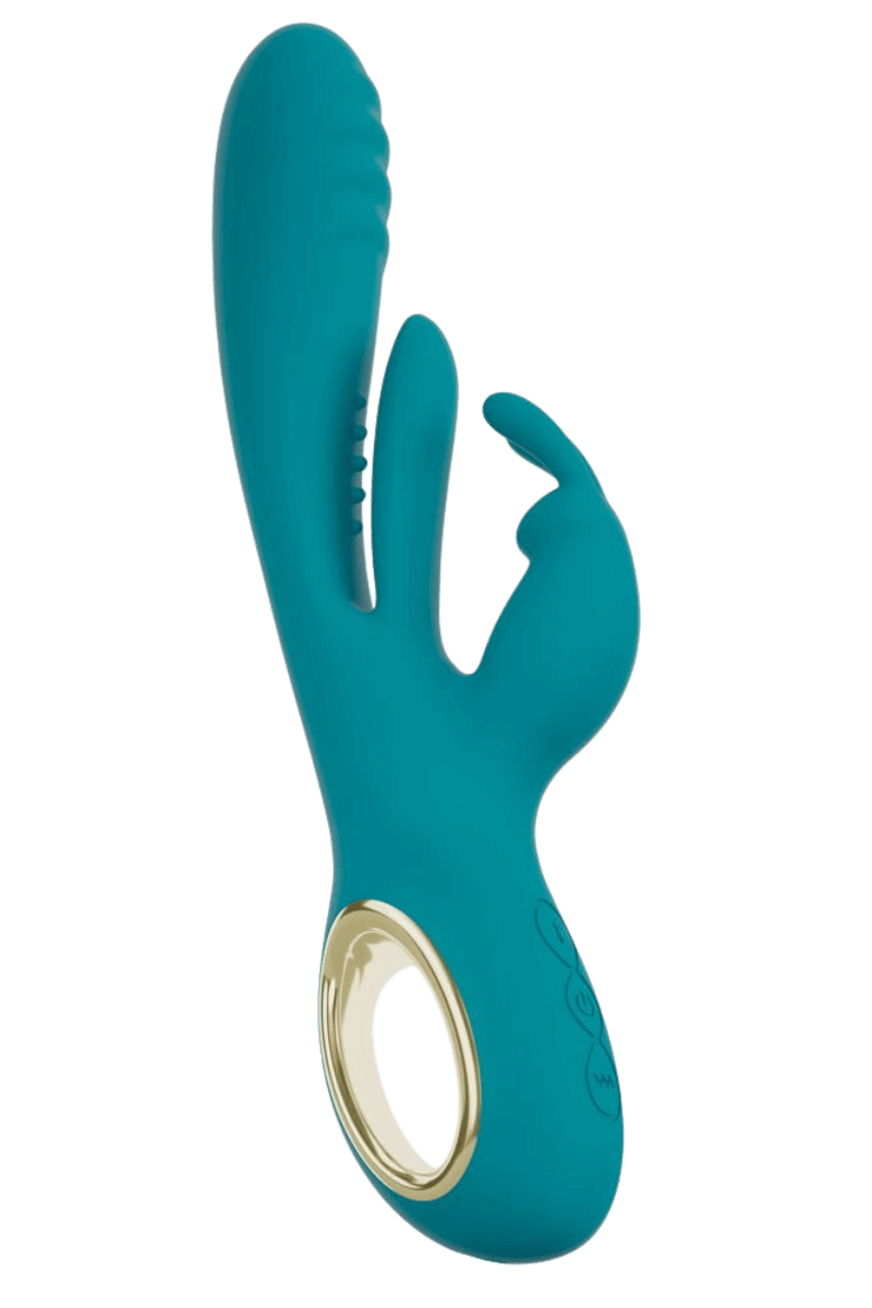 G-Punkt Rabbitvibrator mit Stoßfunktion – Ø 3,5 cm | 25 cm