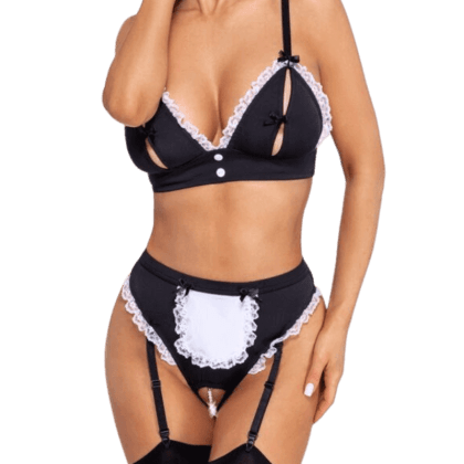 2tlg. Dienstmädchen Set 2tlg. Dienstmädchen Set