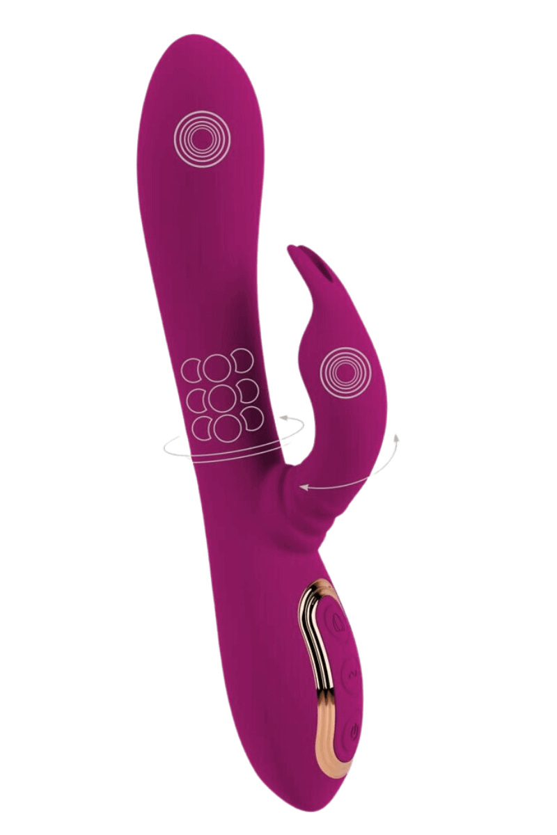 3-Funktionen Rabbit Vibrator – Ø 3,8 | 23cm