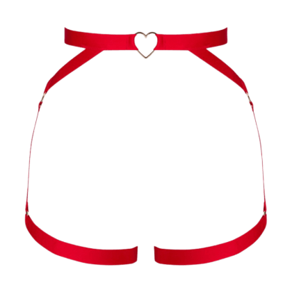 Harness rot mit Herz Harness rot mit Herz