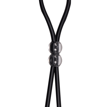 Silikon-Penisschlaufe mit 2 Perlen – 24cm Silikon-Penisschlaufe mit 2 Perlen – 24cm