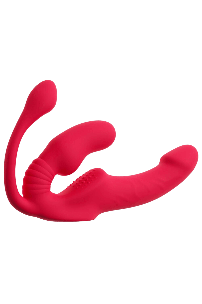 gurtloser triple Strap-on Vibrator – 23cm | Ø 3,8 cm