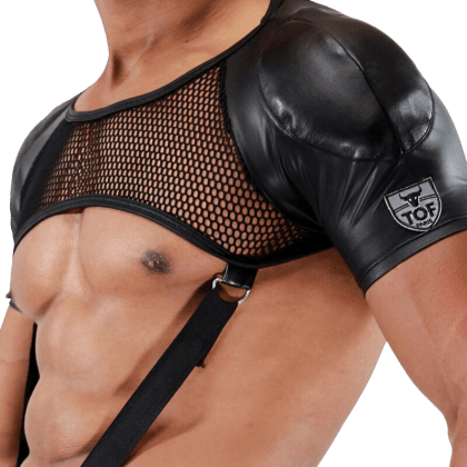 Harness Shirt Wetlook Netz Harness Shirt Wetlook Netz
