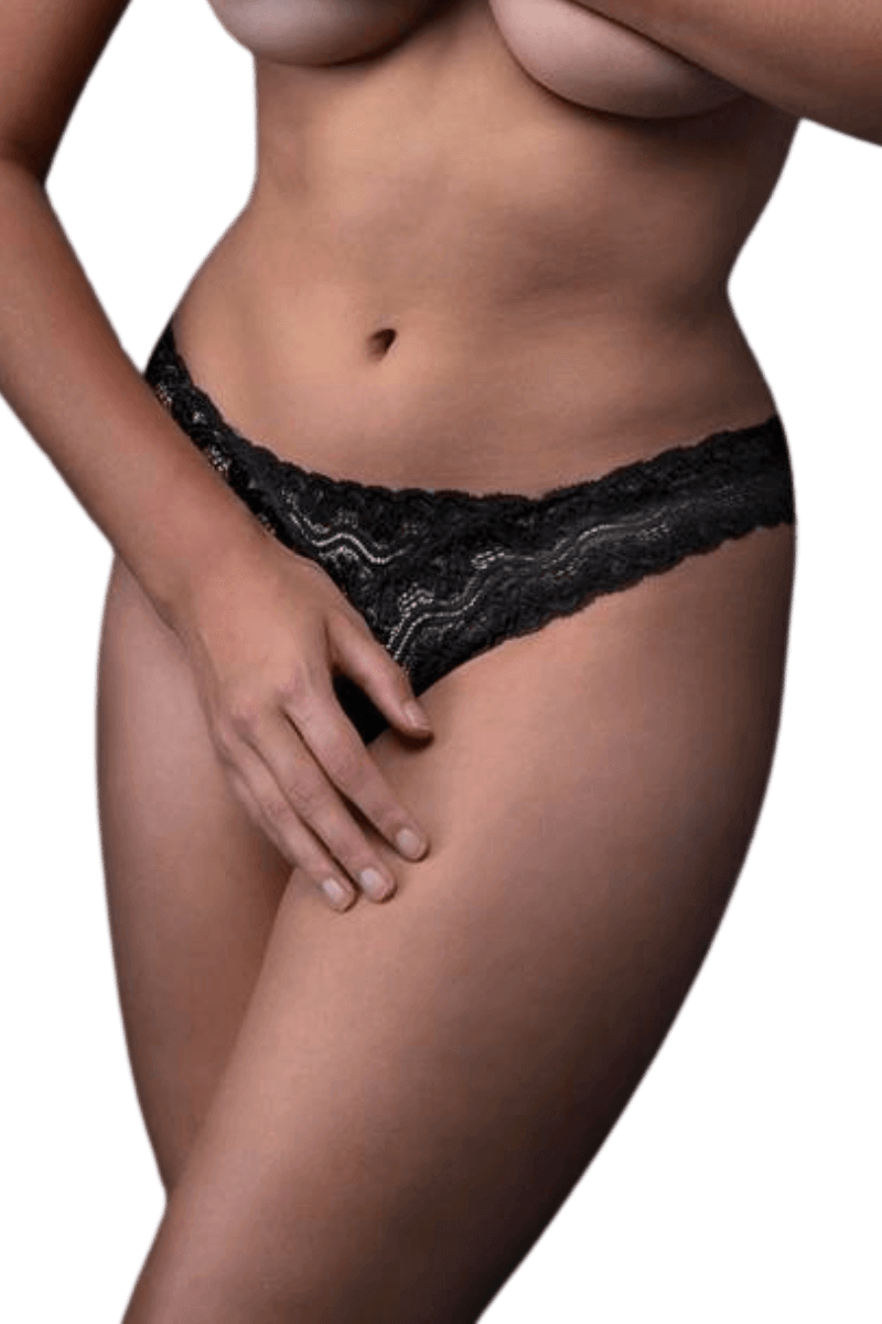 G-String ouvert mit Ketten