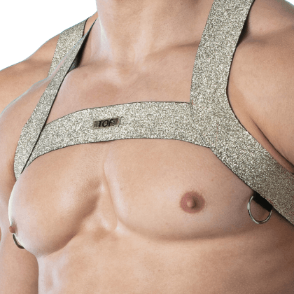 Herren Brust Harness gold Herren Brust Harness gold