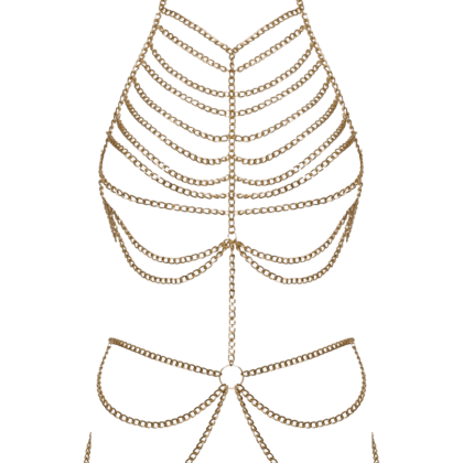 goldene Körperkette goldene Körperkette
