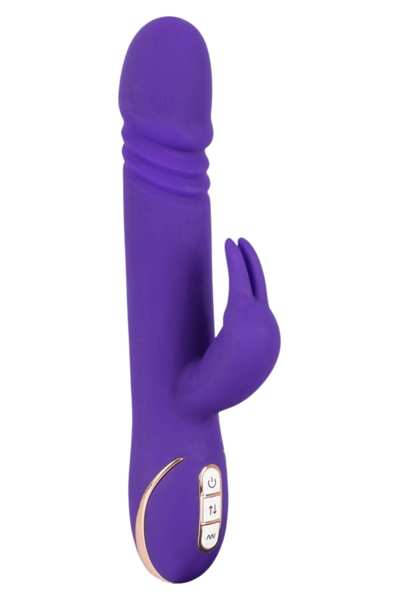 Rabbitvibrator mit Stoßfunktion – Ø 3,7cm | 23cm