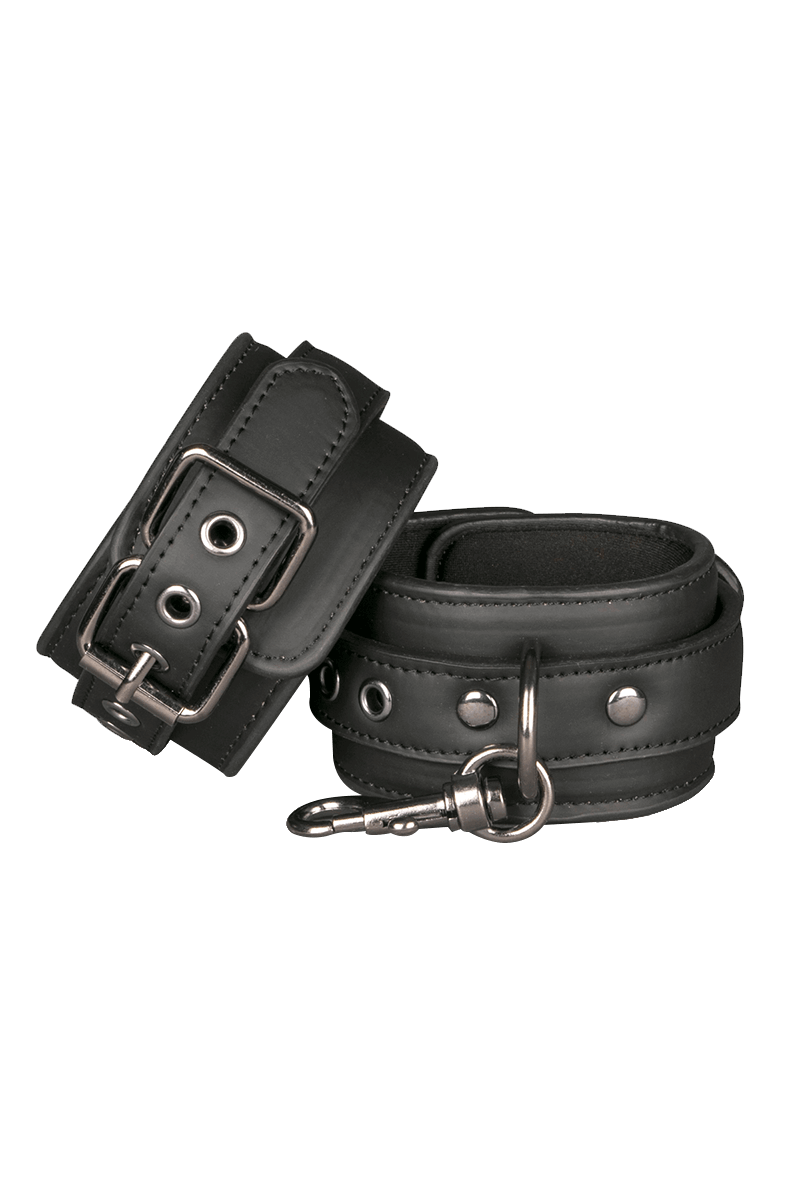 Gepolsterte Handfesseln aus Lederimitat