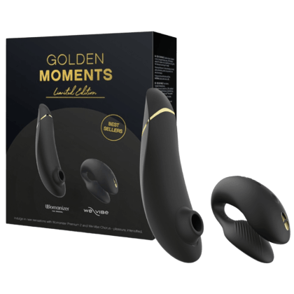 Golden Moments – Womanizer® Premium 2 & We-Vibe Chorus Golden Moments – Womanizer® Premium 2 & We-Vibe Chorus