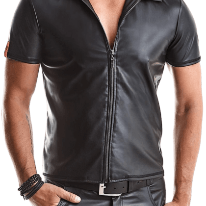 Wetlook Polo Shirt mit Reisverschluss Wetlook Polo Shirt mit Reisverschluss