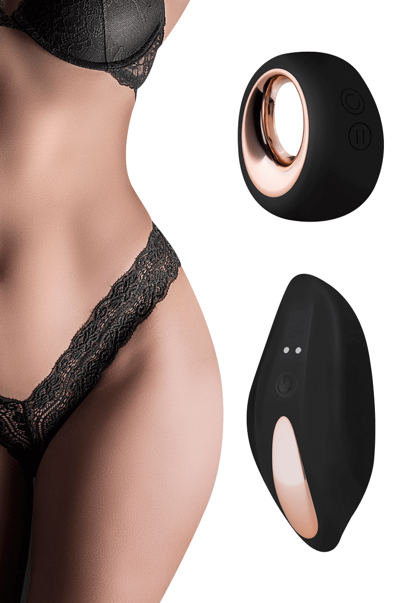 String mit Auflegevibrator und Fernbedienung