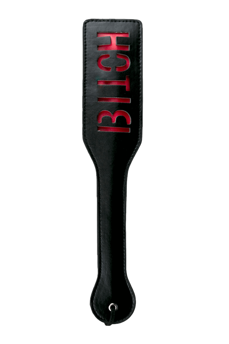 Paddel ‚Bitch‘ aus Kunstleder – 32cm