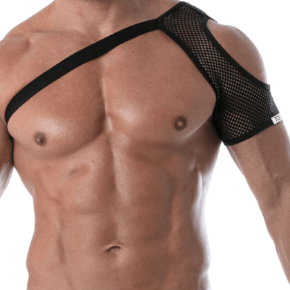 Schulter Harness mit Netz schwarz Schulter Harness mit Netz schwarz