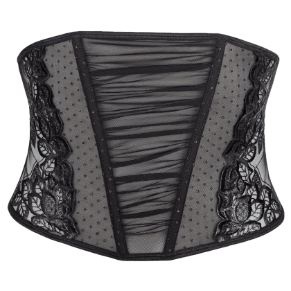 Unterbrustcorsage schwarz Plus Size Unterbrustcorsage schwarz Plus Size