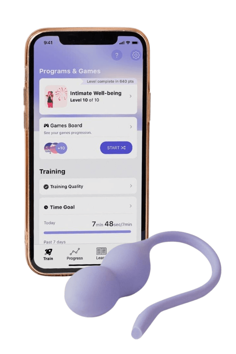 Appgesteuerter Beckenboden-Trainer Perifit+