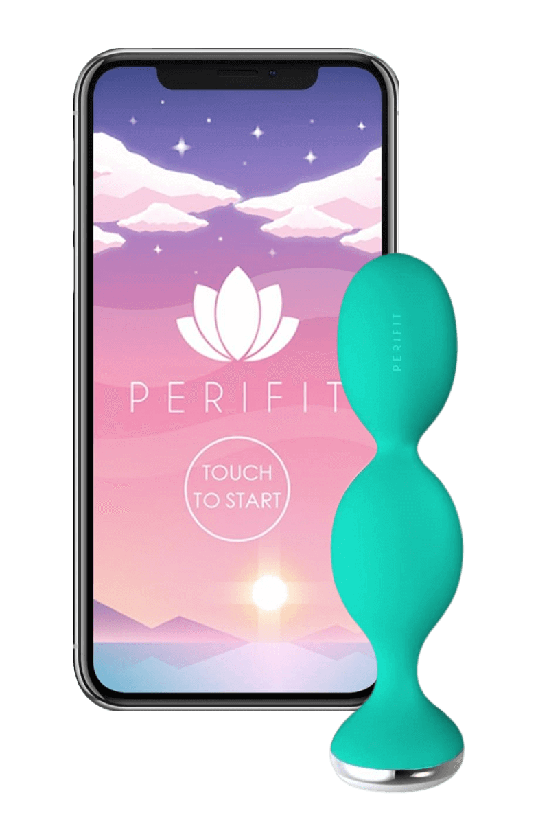 Appgesteuerter Beckenboden-Trainer Perifit – türkis – 140g