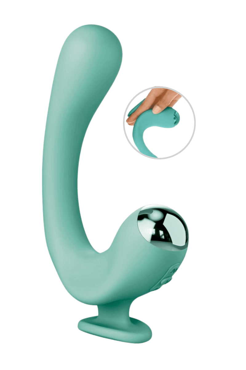 Doppelvibrator mit Wärmefunktion – Ø 3,5 cm | 17,2 cm