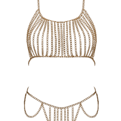 goldfarbenes Ketten-Set goldfarbenes Ketten-Set