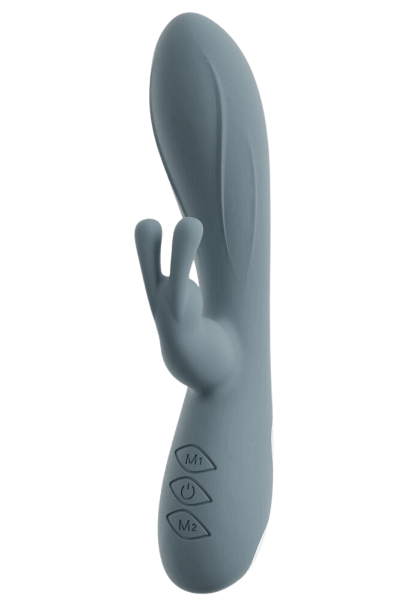 Rabbitvibrator mit Rillenstruktur – Ø 4 cm | 20 cm