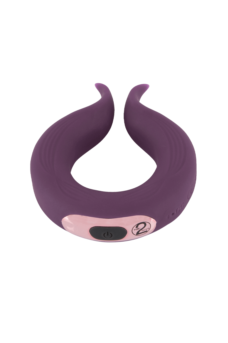 Paarvibrator mit 2 Motoren – lila