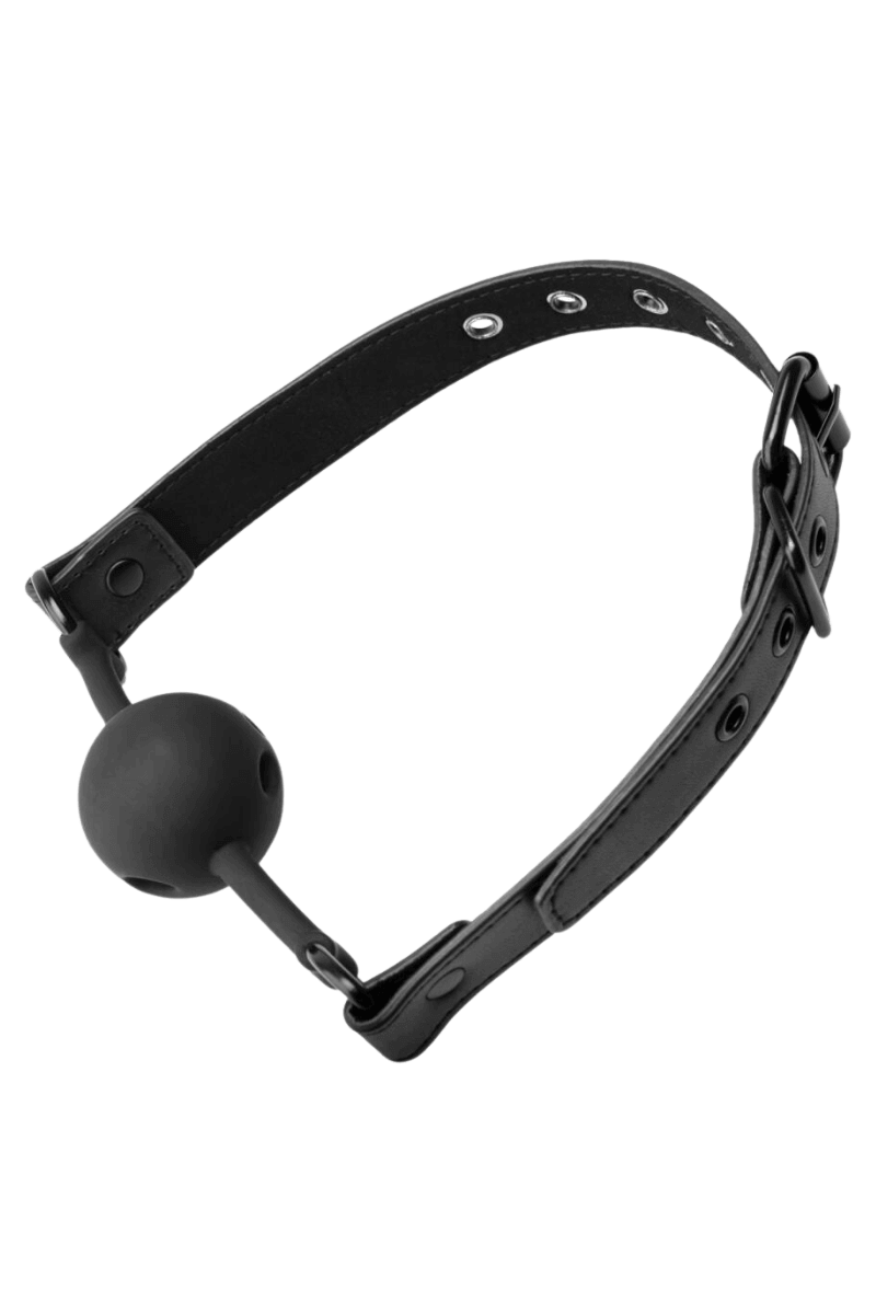 Silikon-Knebel mit Löchern