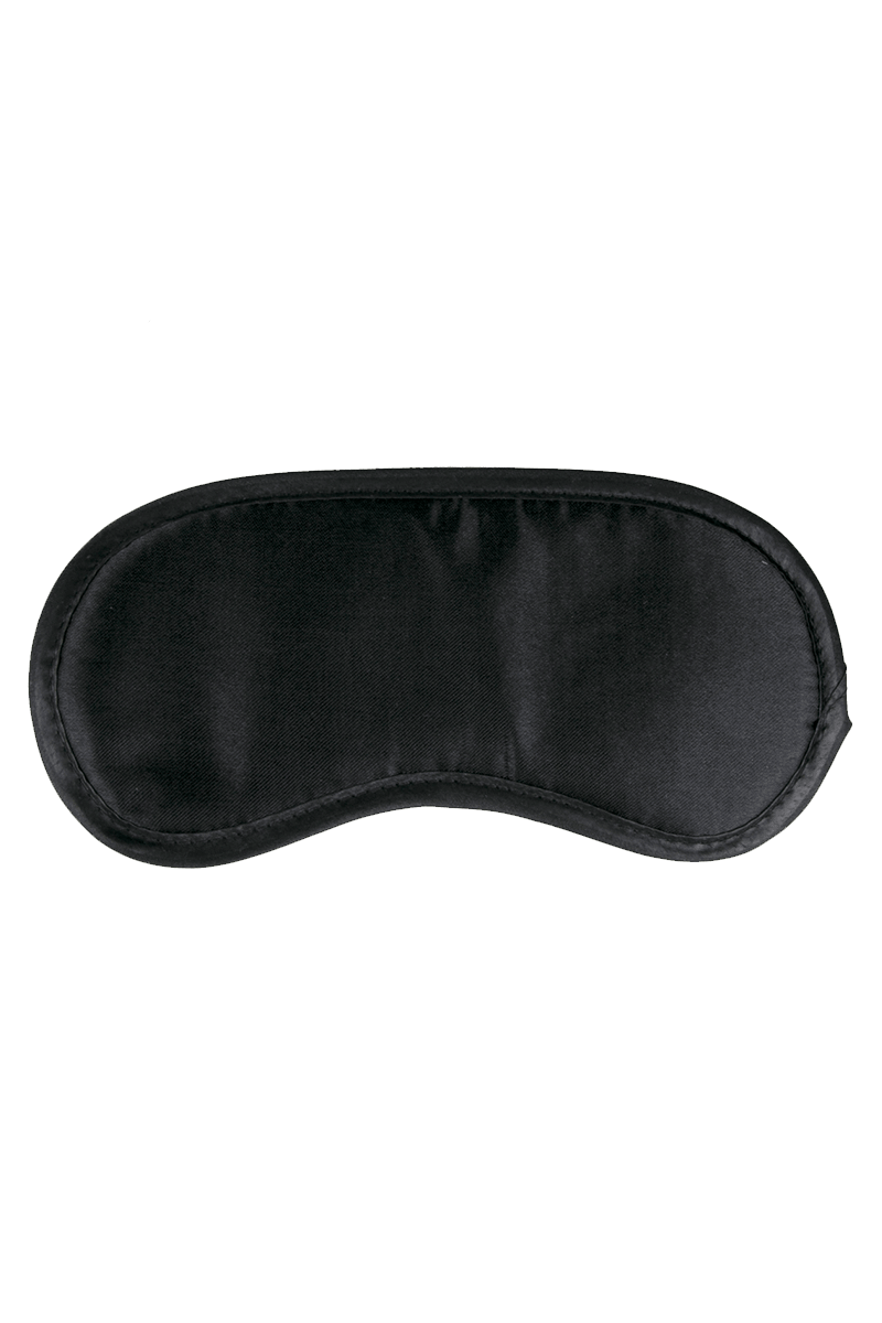 Satin-Augenmaske mit elastischem Band