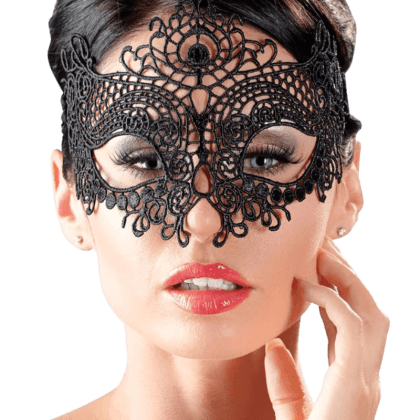 schwarze Augenmaske gestickt schwarze Augenmaske gestickt