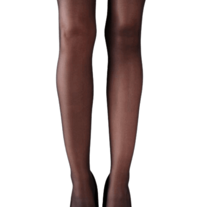 schwarze Straps-Strümpfe schwarze Straps-Strümpfe