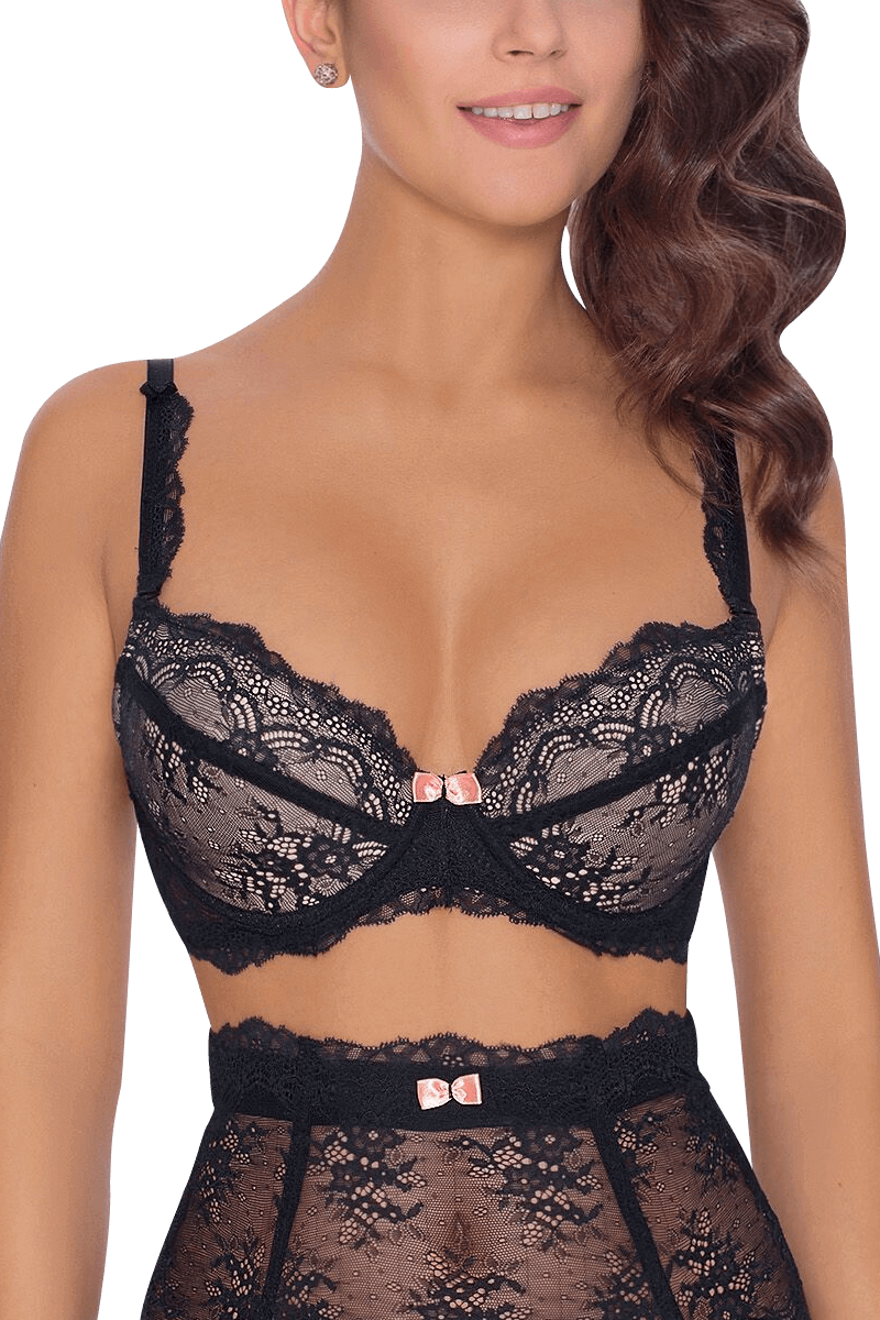 Push-Up BH in schwarz