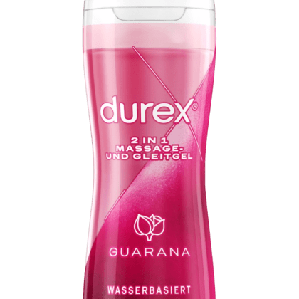 2in1 Gleit- und Massagegel – 200ml – Wasserbasis Guarana Aroma – Durex Play 2in1 Gleit- und Massagegel – 200ml – Wasserbasis Guarana Aroma – Durex Play