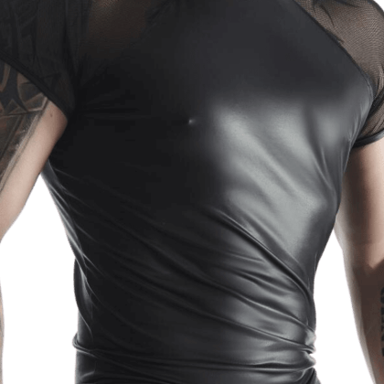 T-Shirt Wetlook Netz T-Shirt Wetlook Netz