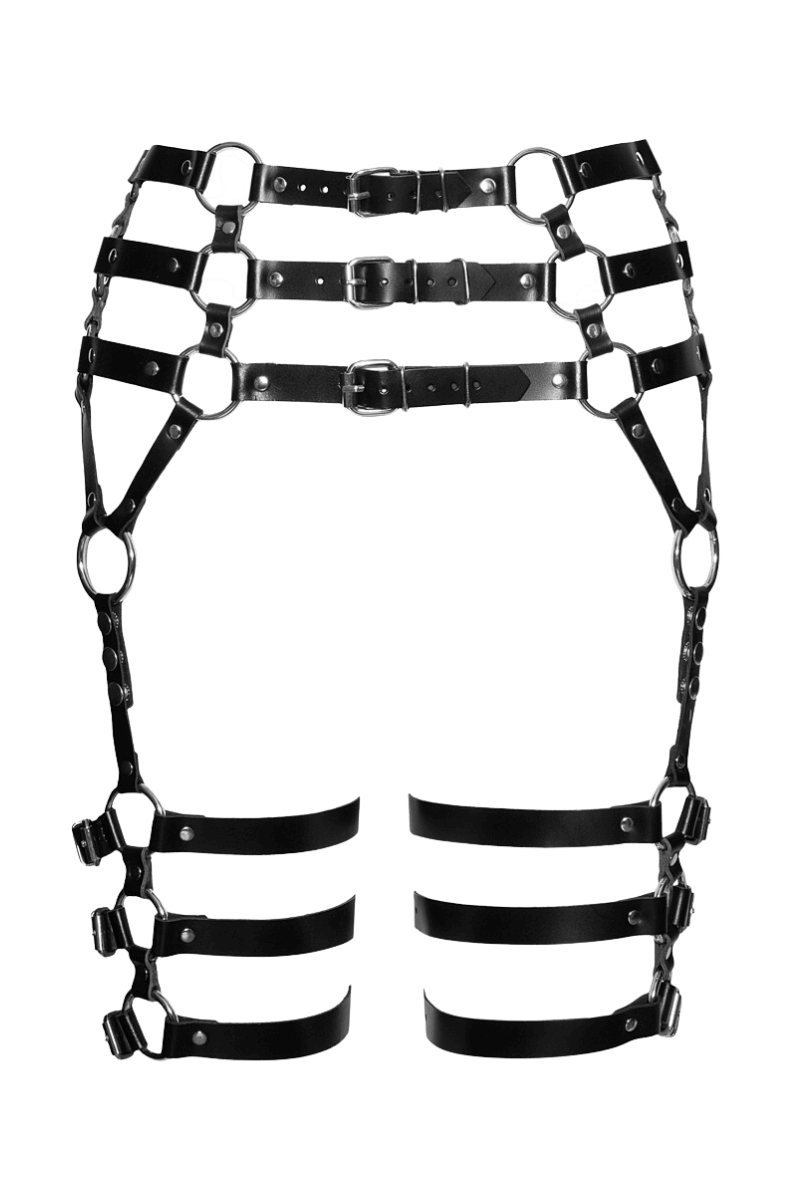 Leder Harness Taillengurt