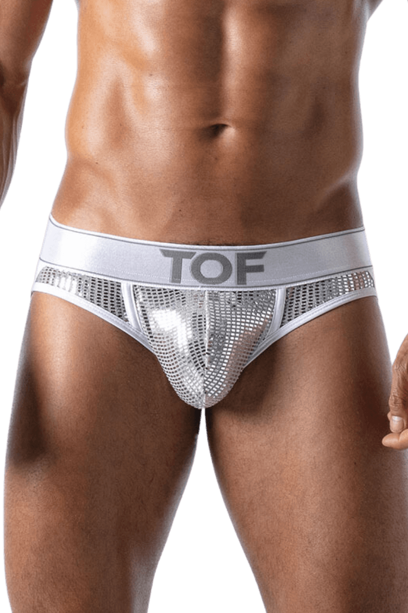 Jockbrief weiß silber